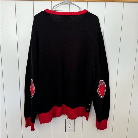 Spencer’s Ugly Sweater Christmas Party Hold My Beer Knit Plus - Picture 4 of 9